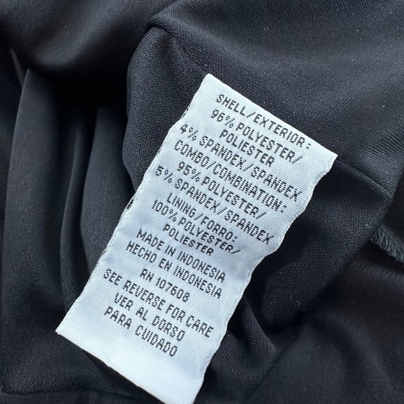 R&K Dress Black‎ White Red Round Neck Sleeveless Large Stretch Mandala Print - Picture 4 of 15